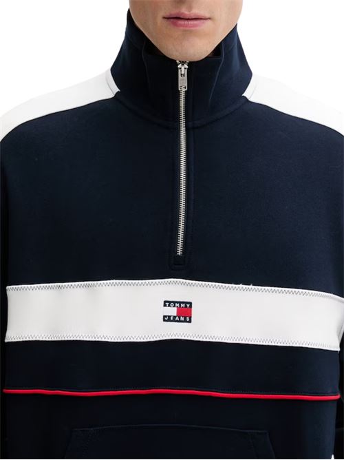 Felpa con mezza zip Tommy Jeans | DM0DM23244C1G